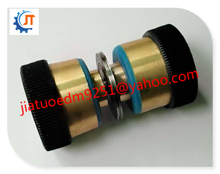 pulley  assembly  for fast speed wire edm